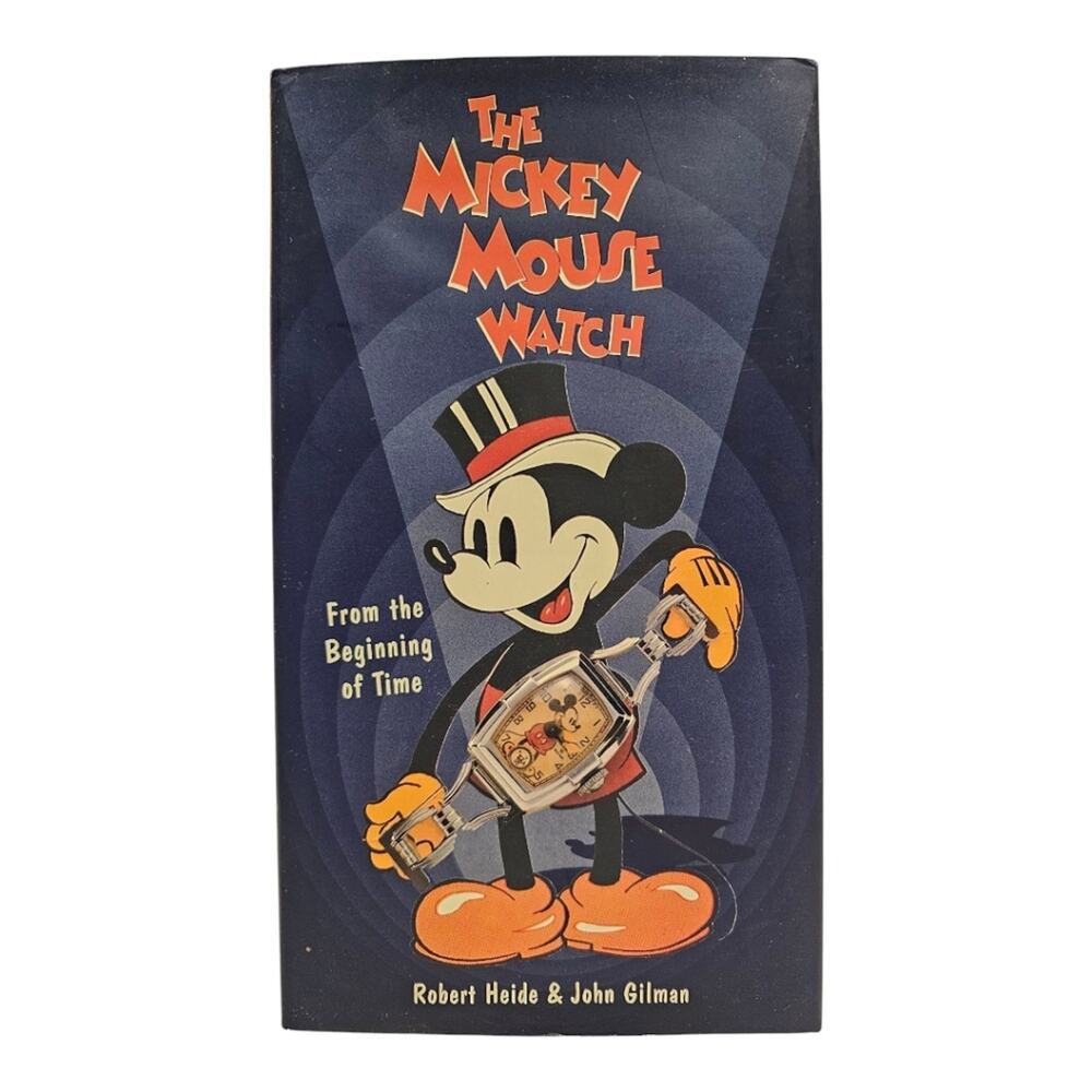The Mickey Mouse Watch Book From the Beginning of Time Vintage 1st Edition 1997